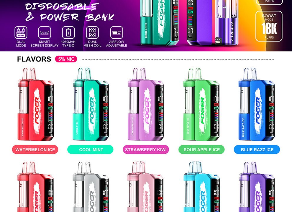 FOGER product family editorial image